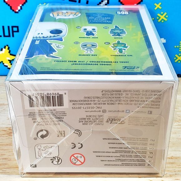 Funko PoP Nightmare Before Christmas Vampire Jack #598 GITD Exclusive + Protecto - Picture 10 of 10